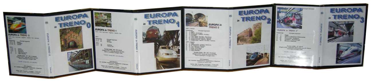 Fascicolo e DVD Europa in Treno 0 - 1 - 2 - 3
